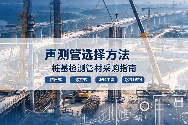 沙河声测管选型标准