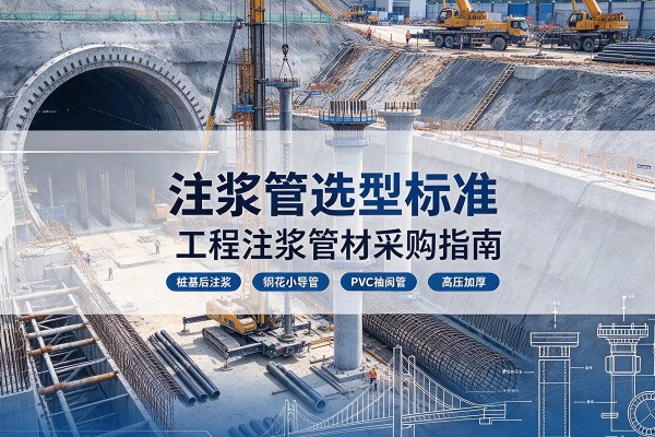 沙河注浆管选型标准
