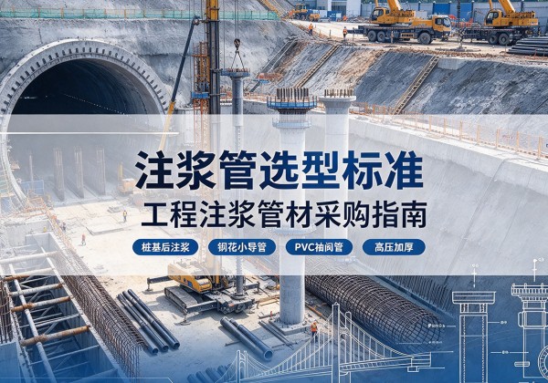 沙河注浆管选型标准