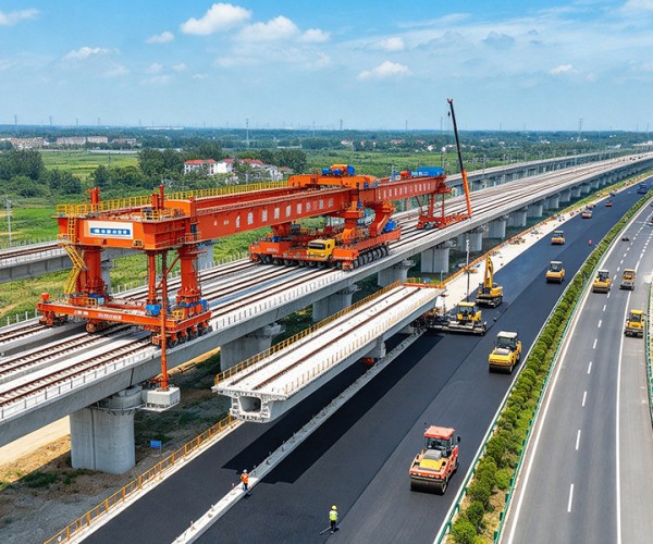 沙河公路建设